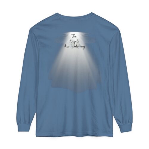 Celestial Ascent: Guiding Light, Long Sleeve T-Shirt,The Angels Are Watching, Angels, Shine On Me, Holy Art - Image 20