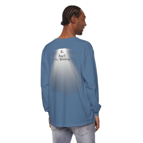 Celestial Ascent: Guiding Light, Long Sleeve T-Shirt,The Angels Are Watching, Angels, Shine On Me, Holy Art - Image 22