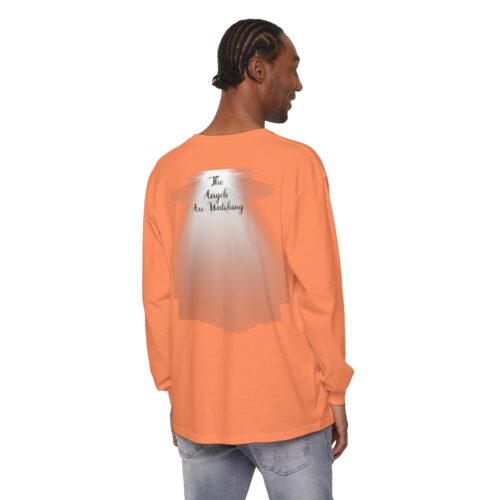 Celestial Ascent: Guiding Light, Long Sleeve T-Shirt,The Angels Are Watching, Angels, Shine On Me, Holy Art - Image 10