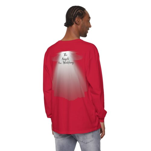 Celestial Ascent: Guiding Light, Long Sleeve T-Shirt,The Angels Are Watching, Angels, Shine On Me, Holy Art - Image 34