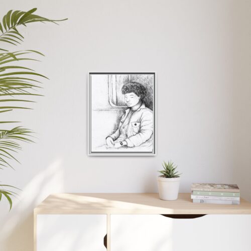 Afro Royalty Framed Canvas