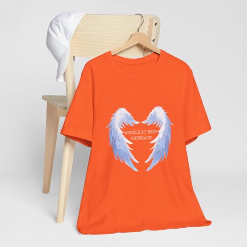 Top-Rated Angels At Rest Outreach T-Shirt – 1 Inspiring Tee with Angel Wings Design - Image 4
