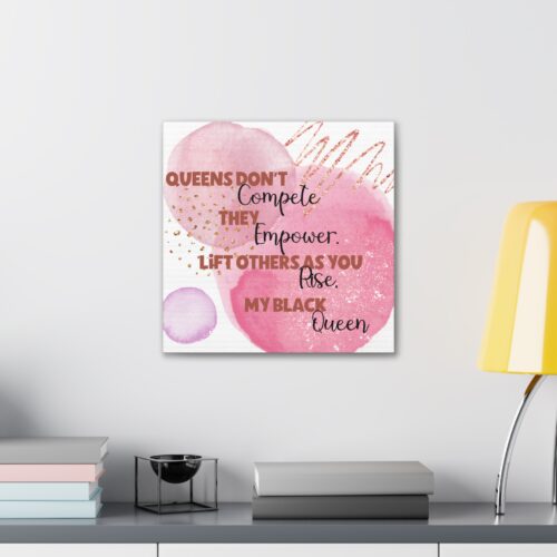 Empowering Black Queens: Rise and Lift Canvas - Image 8