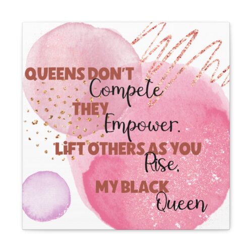 Empowering Black Queens: Rise and Lift Canvas - Image 5