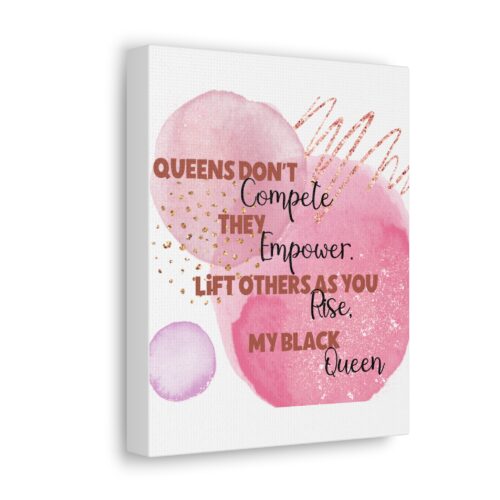 Empowering Black Queens Canvas