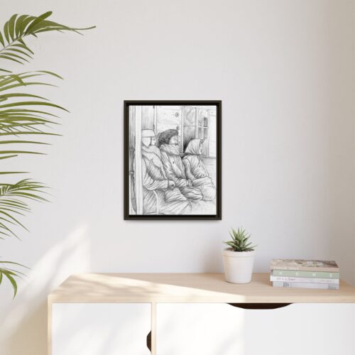 Winter Commute Framed Canvas #1 –  Powerful Portrait of NYC Unity - Image 6