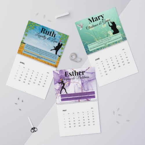 Women of the Bible 2025 Calendar – 12 Months of Faith and Inspiration - Image 5