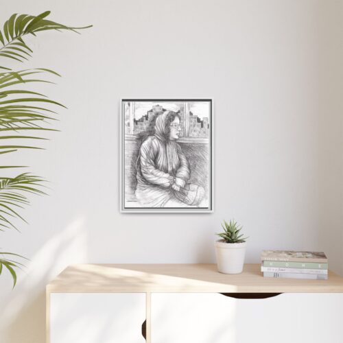 Downtown Glimpse Framed Canvas – 1 Stunning Tribute to NYC Life - Image 9