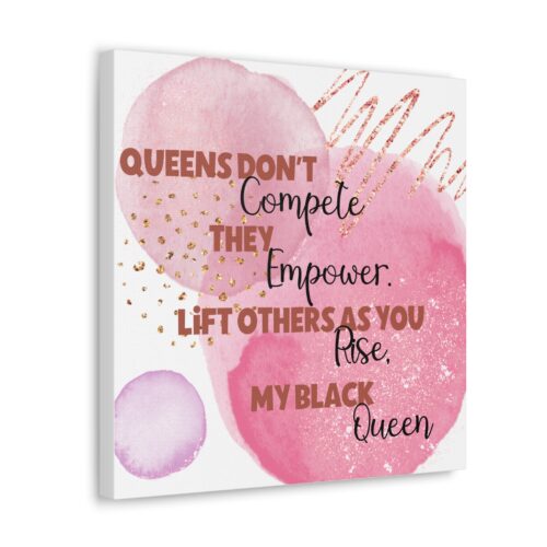 Empowering Black Queens: Rise and Lift Canvas - Image 6