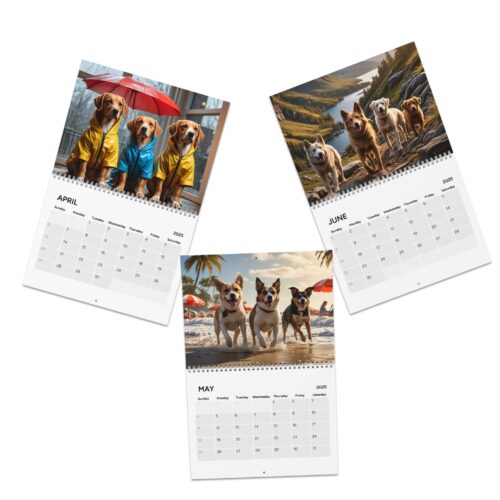 2025 Dog Lovers Calendar – A Year of Joy and Pawsitive Energy - Image 4