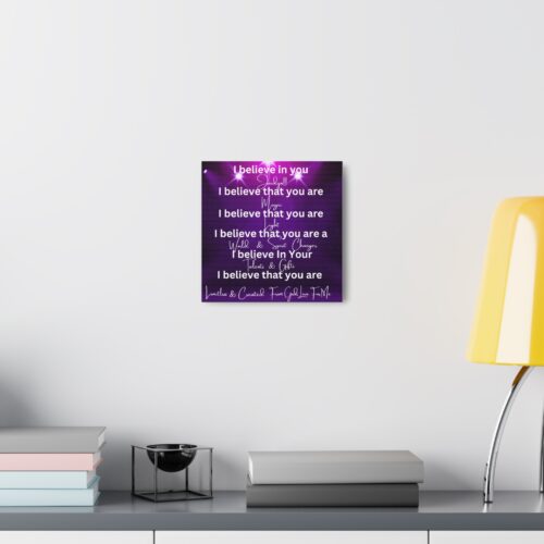 Personalized Inspirational Canvas – #1 Uplifting Gift to Encourage & Empower - Image 4