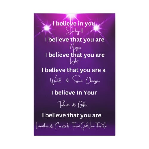 Personalized Inspirational Canvas – #1 Uplifting Gift to Encourage & Empower - Image 29