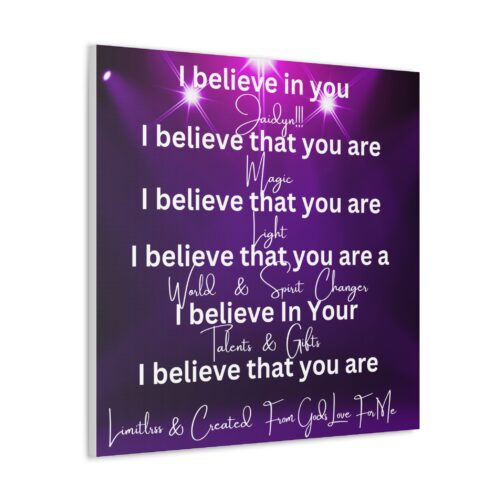 Personalized Inspirational Canvas – #1 Uplifting Gift to Encourage & Empower - Image 14