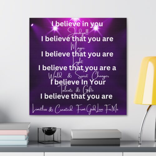 Personalized Inspirational Canvas – #1 Uplifting Gift to Encourage & Empower - Image 28