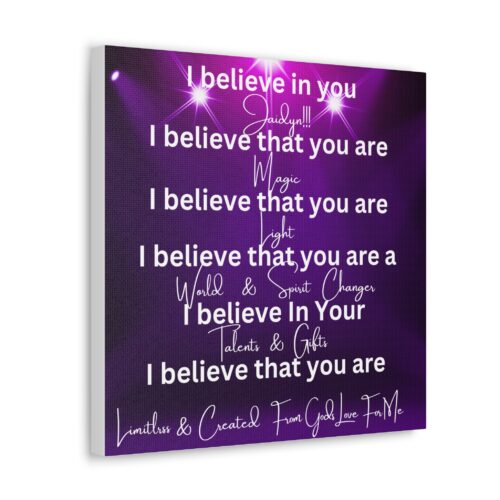 Personalized Inspirational Canvas – #1 Uplifting Gift to Encourage & Empower - Image 10