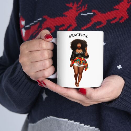 Top 2-Sided Empowering Black Women Mug – Powerful Daily Affirmation Gift - Image 9