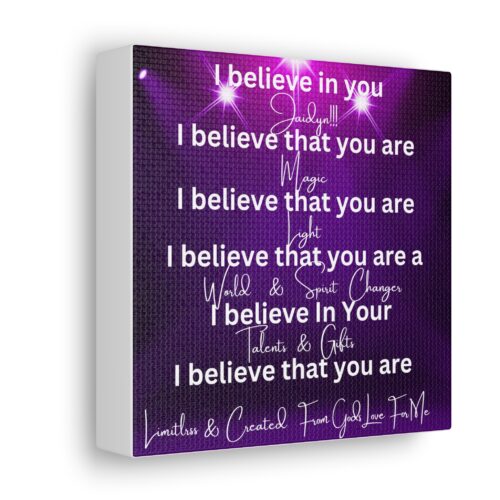 Personalized Inspirational Canvas – #1 Uplifting Gift to Encourage & Empower - Image 18