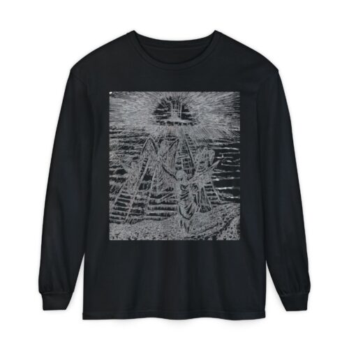 Heavenly Guardian Long-Sleeve T-Shirt – 7 Divine Reasons to Wear This Celestial Classic - Image 4