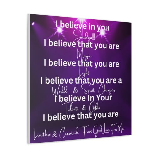 Personalized Inspirational Canvas – #1 Uplifting Gift to Encourage & Empower - Image 34