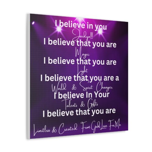 Personalized Inspirational Canvas – #1 Uplifting Gift to Encourage & Empower - Image 26