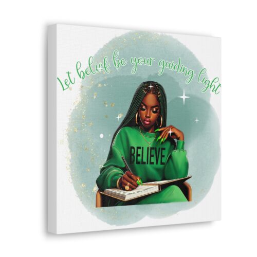 Inspirational Believe Canvas Wall Art