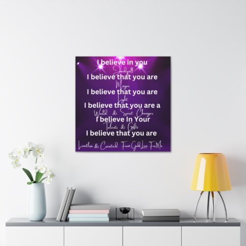 Personalized Inspirational Canvas – #1 Uplifting Gift to Encourage & Empower - Image 16