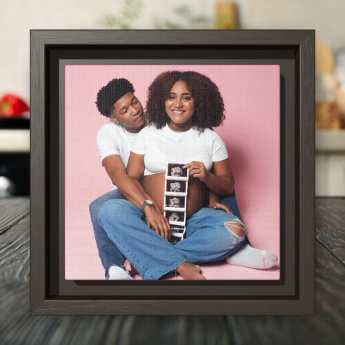 6x6 Custom Framed Canvas – Personalized Photo Print in Mini Size - Image 5