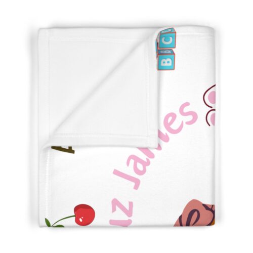 Personalized Soft Fleece Baby Blanket - Custom Name & Design, Newborn Gift, Nursery Decor, Baby Shower, Cozy Softness - Image 2