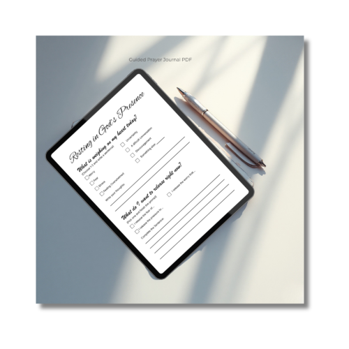 Christian prayer worksheets for faith, reflection, and spiritual growth.