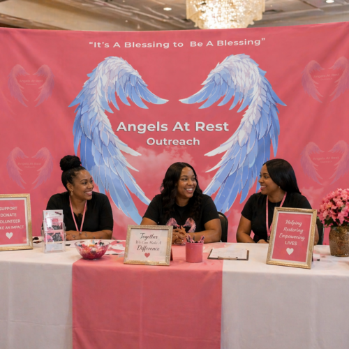 Angels At Rest Angel Wings Backdrop Tapestry