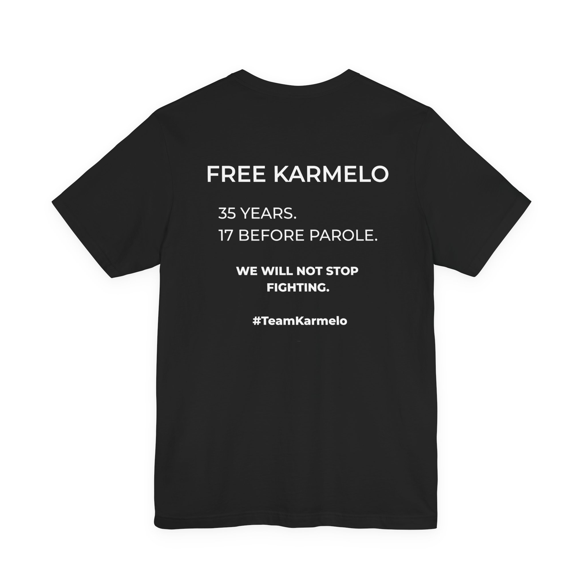 Stand Tall. Stay Strong. | Free Karmelo Fundraiser T-Shirt - Image 9