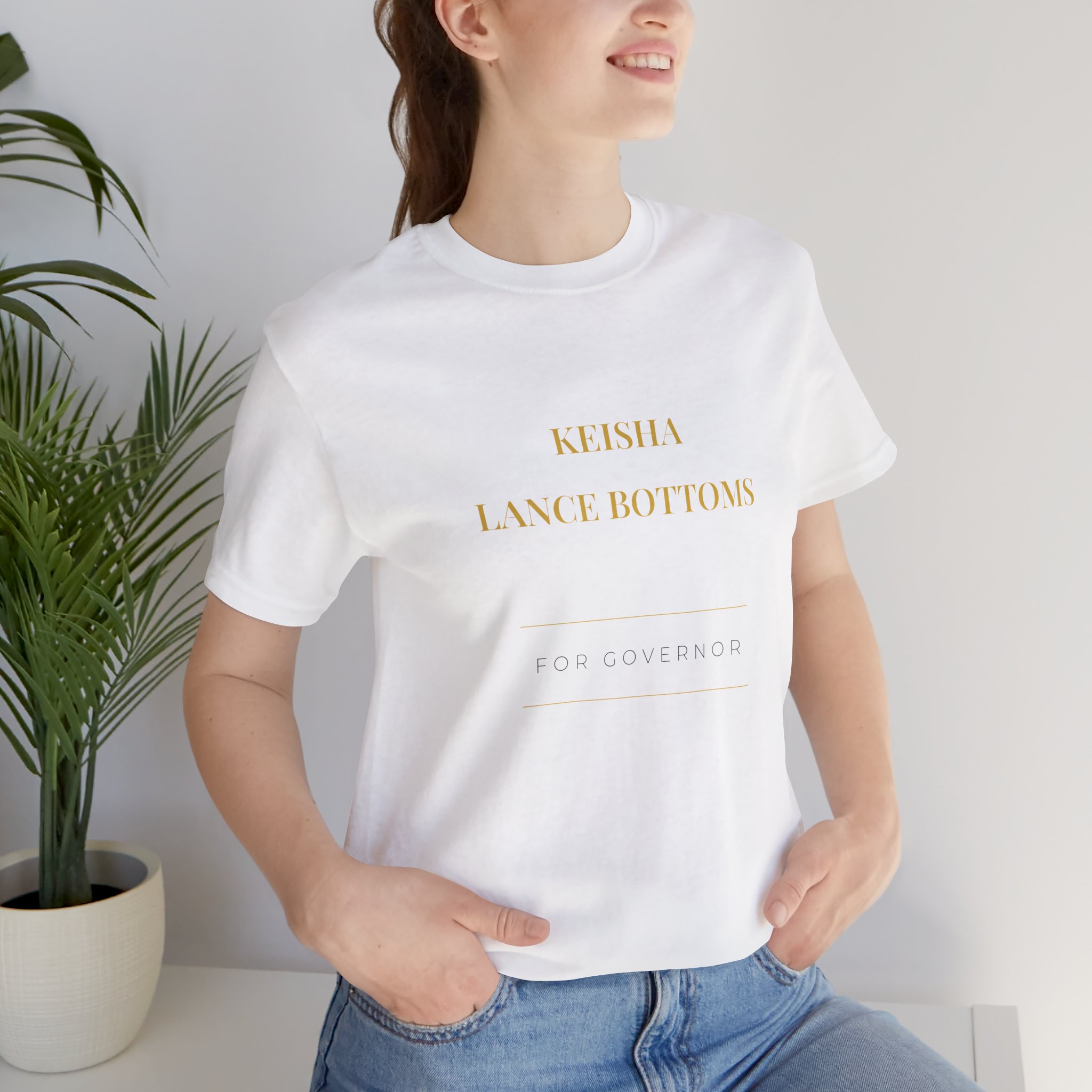 Ready to Lead | Keisha Lance Bottoms for Governor Premium Political T-Shirt - Image 14