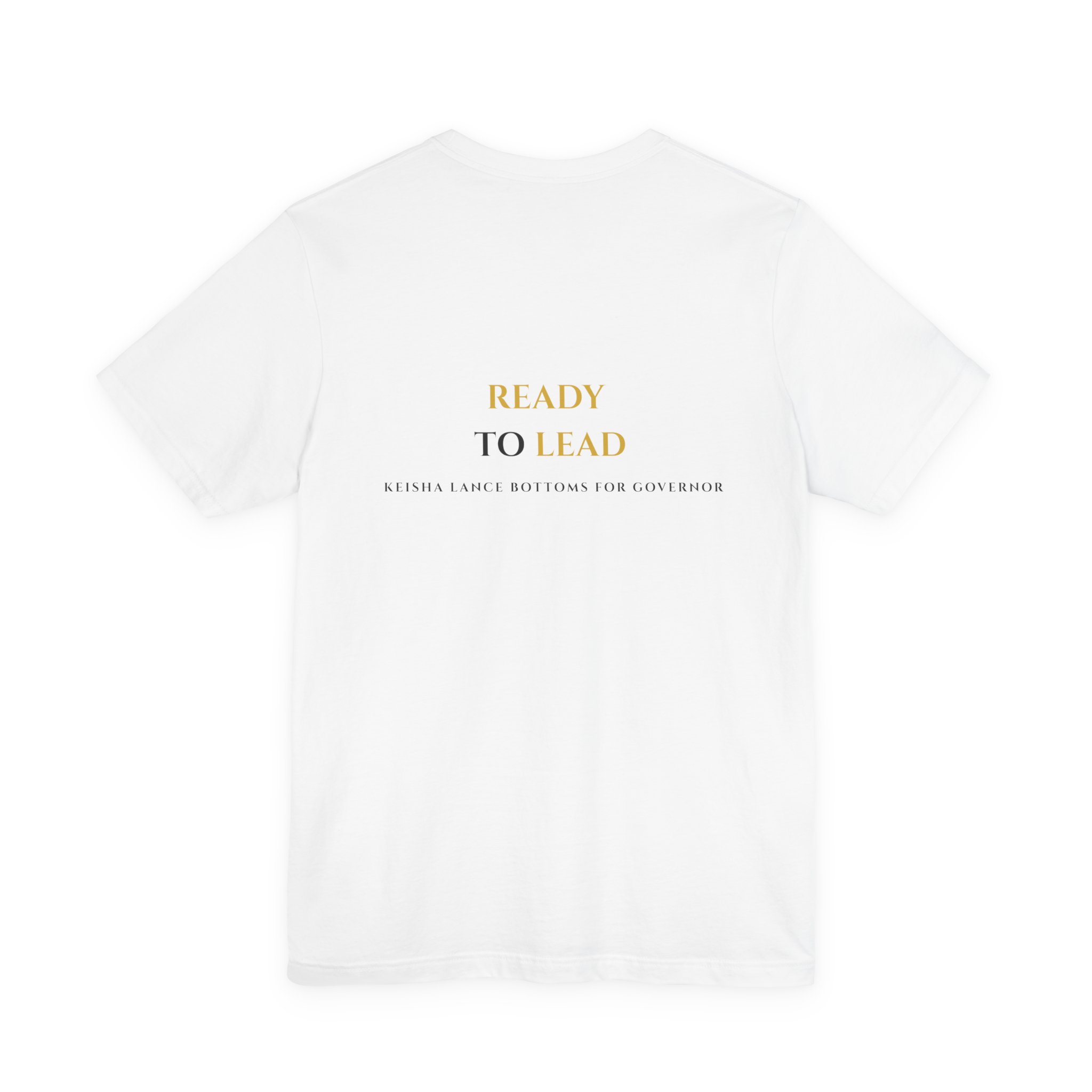 Ready to Lead | Keisha Lance Bottoms for Governor Premium Political T-Shirt - Image 11