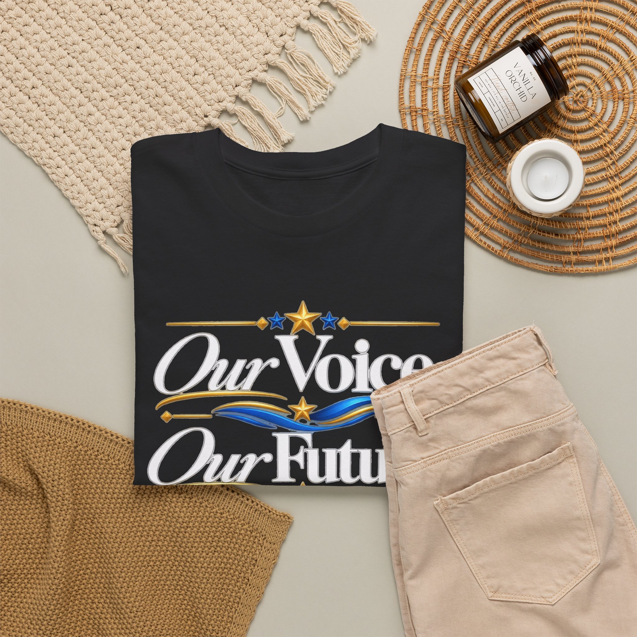 Our Voice Our Future T-Shirt – Civic Statement Tee - Image 3