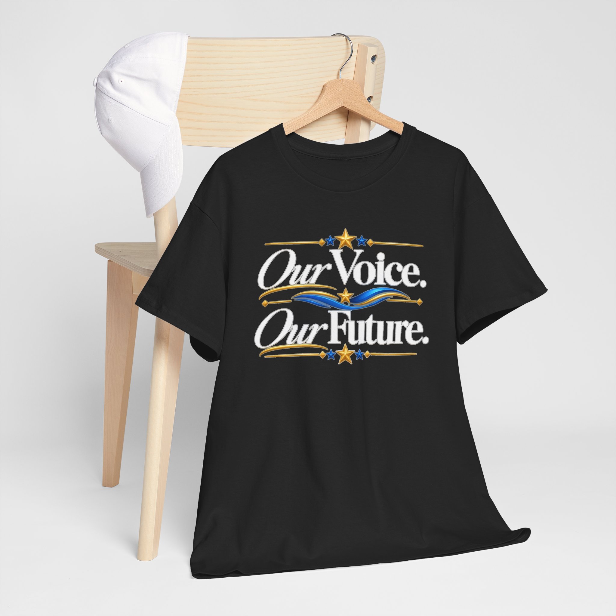 Our Voice Our Future T-Shirt – Civic Statement Tee - Image 5