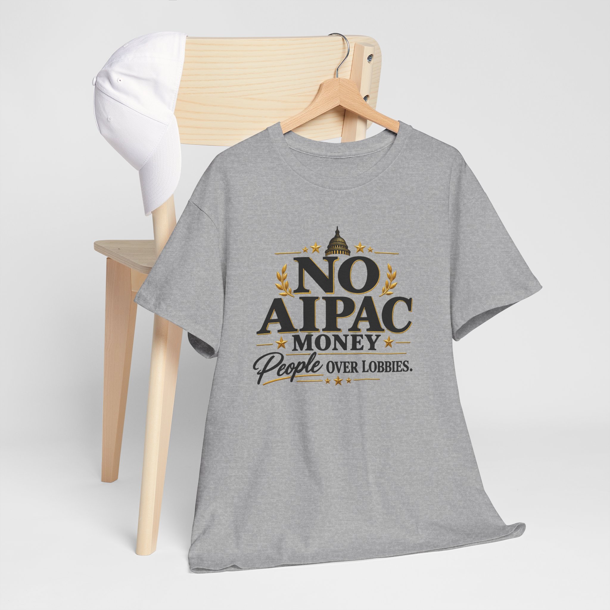 No AIPAC Money T-Shirt – People Over Lobbies - Image 11