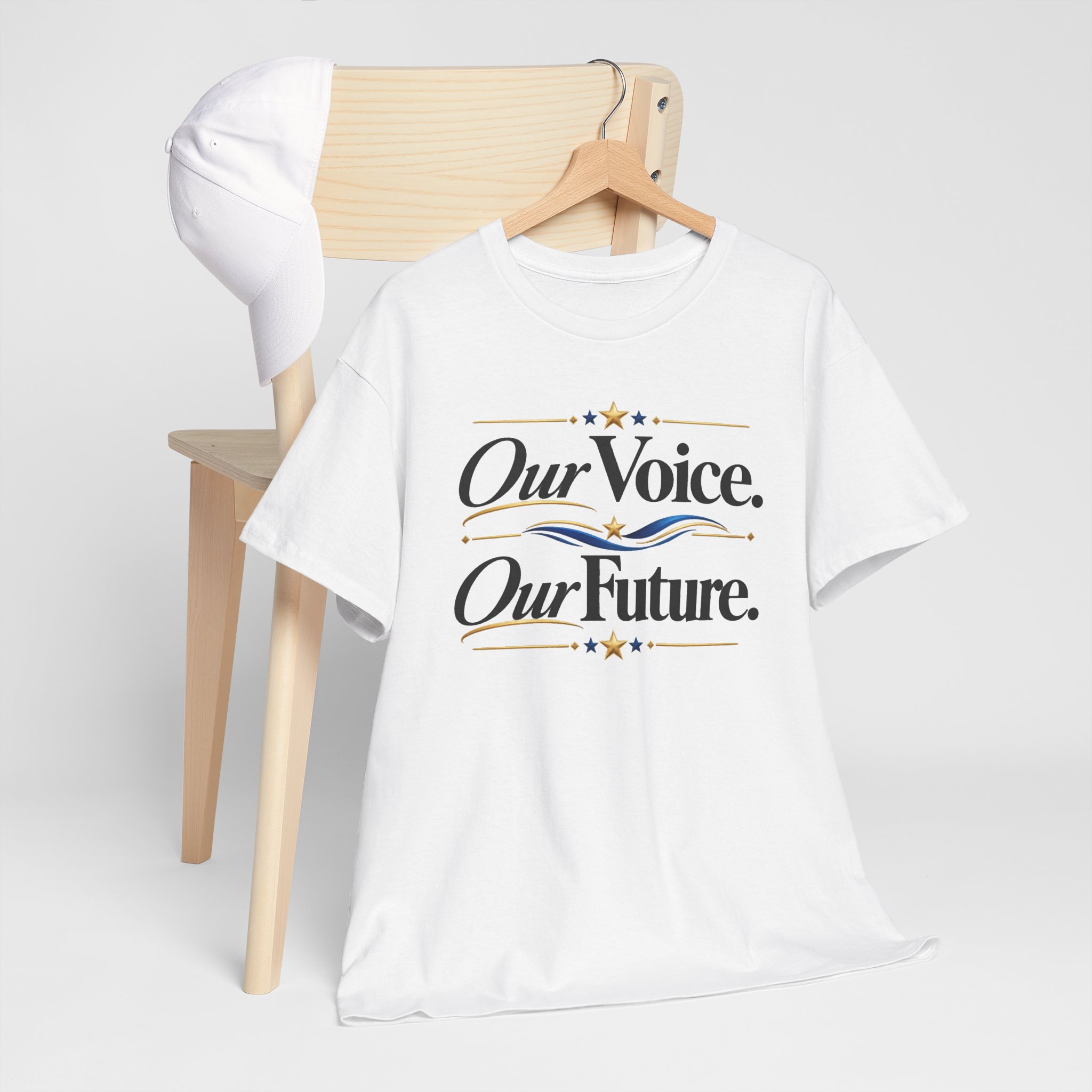 Our Voice Our Future T-Shirt – Civic Statement Tee - Image 16