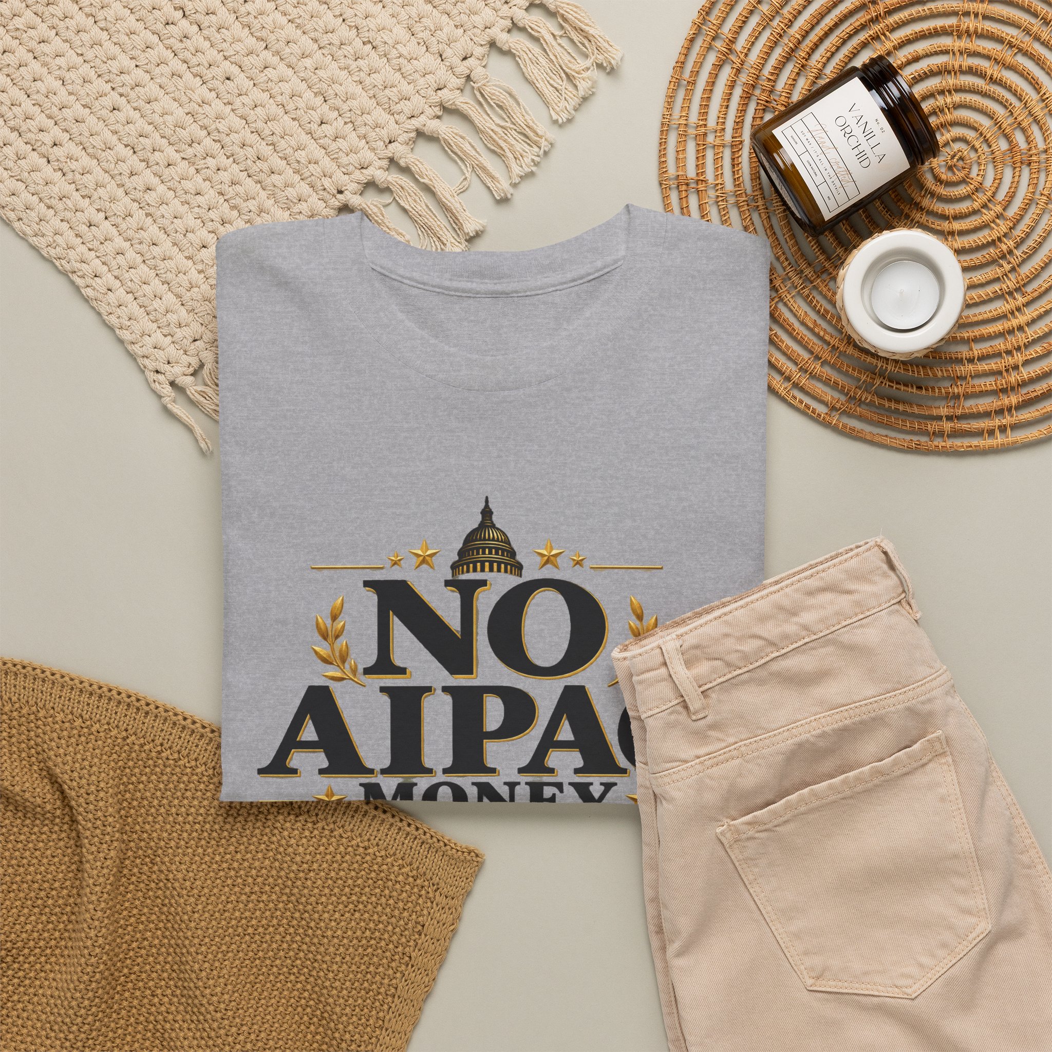 No AIPAC Money T-Shirt – People Over Lobbies - Image 9