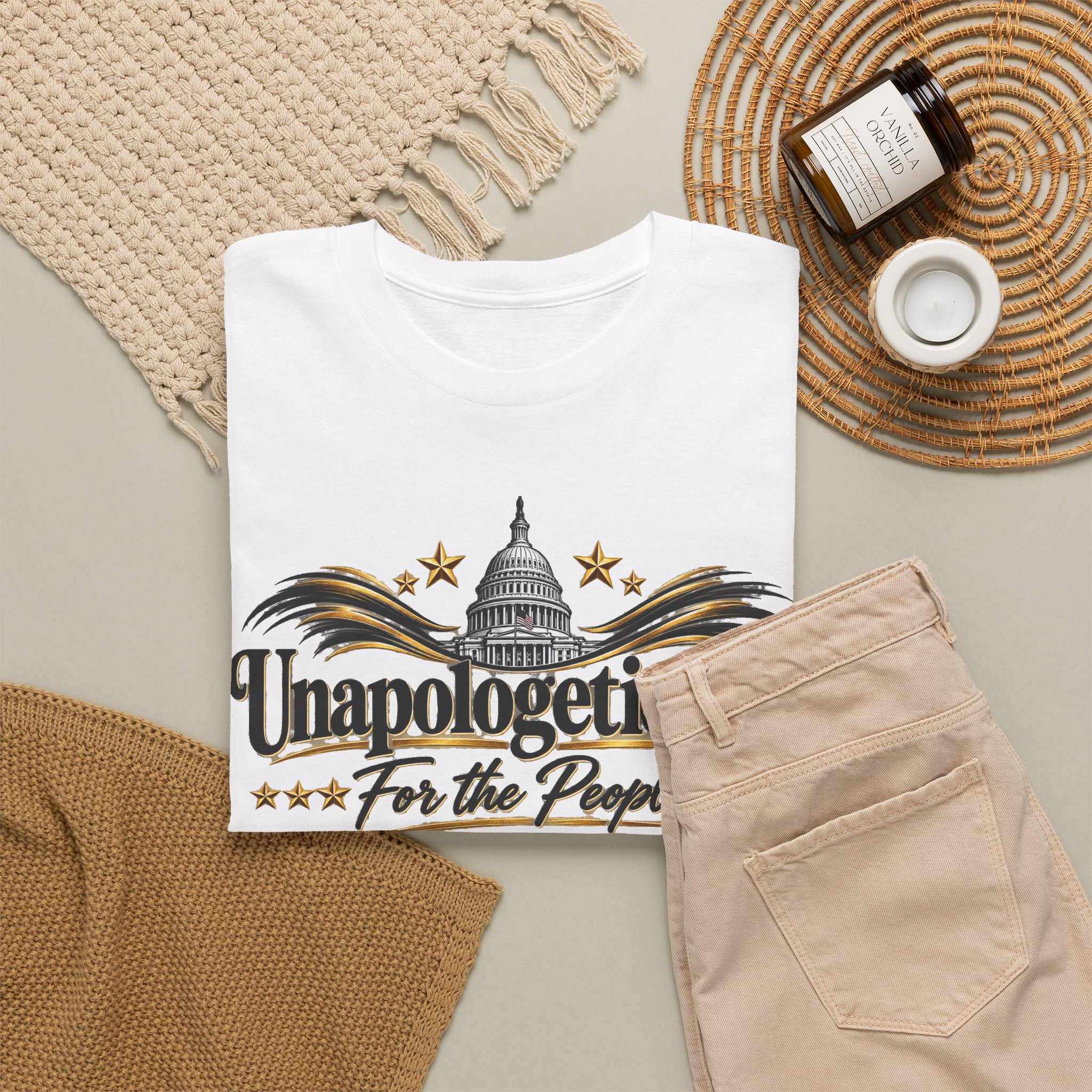 Unapologetically for the People T-Shirt – Minimalist Political Statement Tee - Image 16