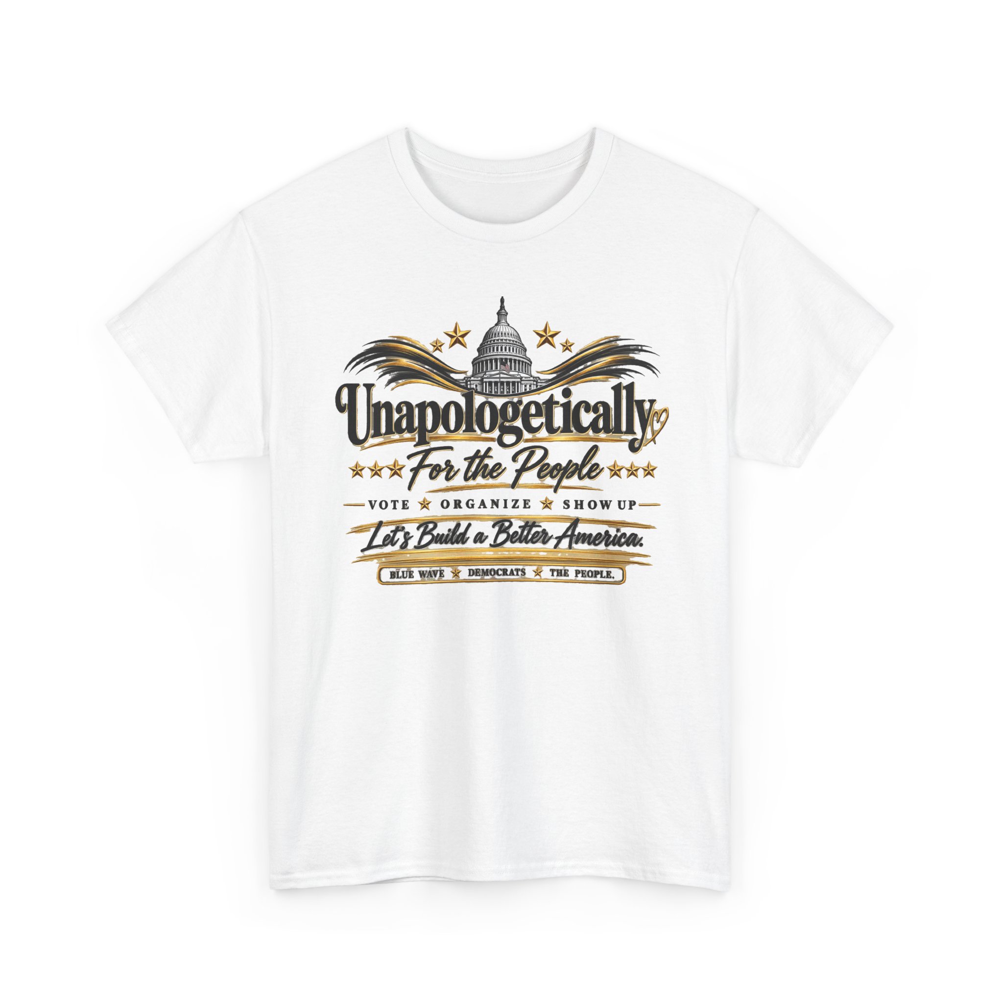 Unapologetically for the People T-Shirt – Minimalist Political Statement Tee - Image 15
