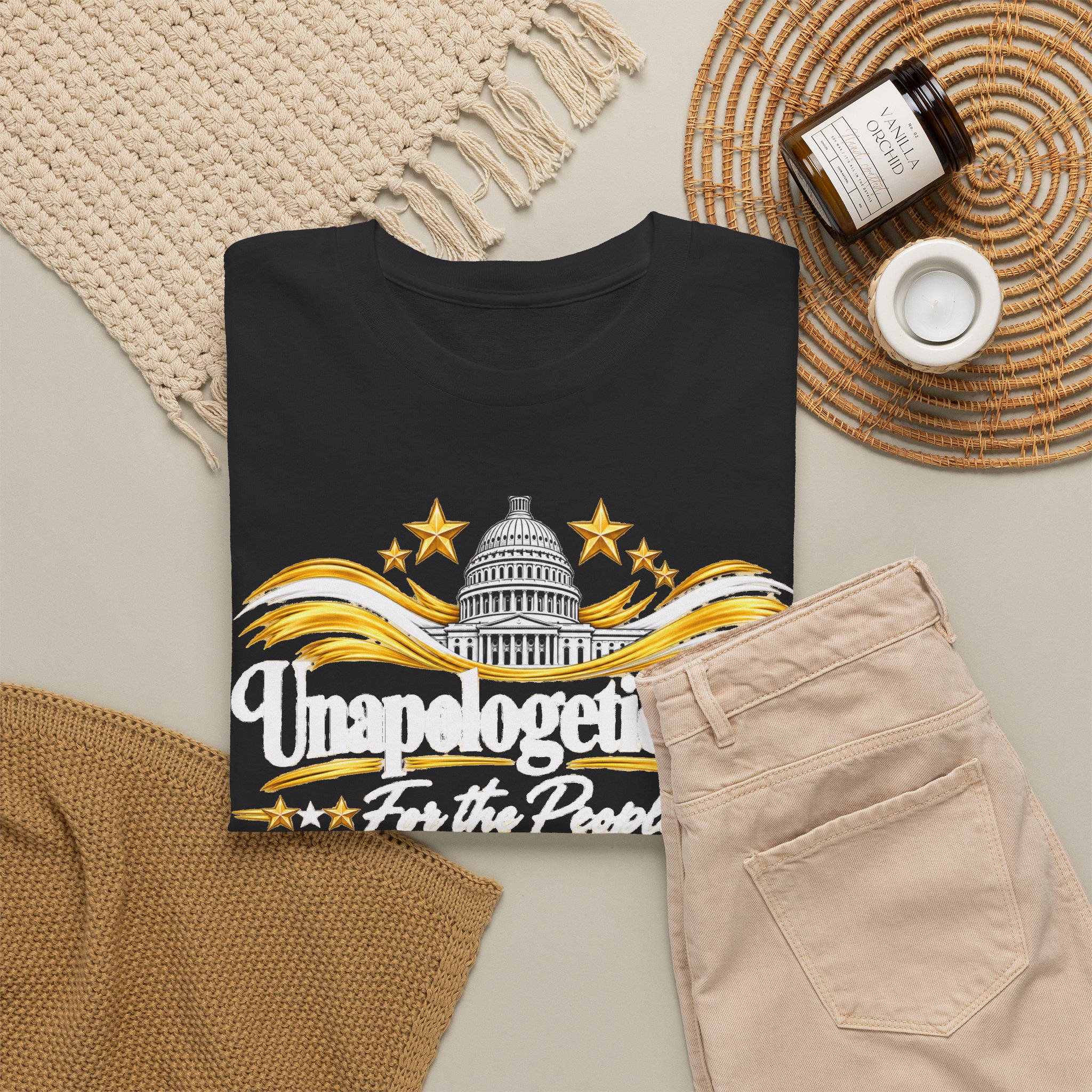 Unapologetically for the People T-Shirt – Minimalist Political Statement Tee - Image 9