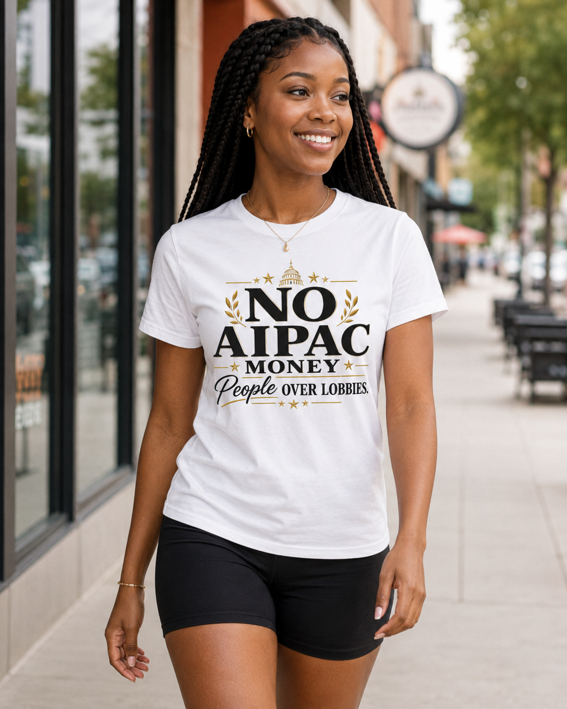 No AIPAC Money T-Shirt – People Over Lobbies - Image 13
