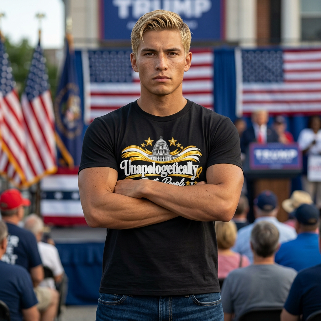 Unapologetically for the People T-Shirt – Minimalist Political Statement Tee - Image 7