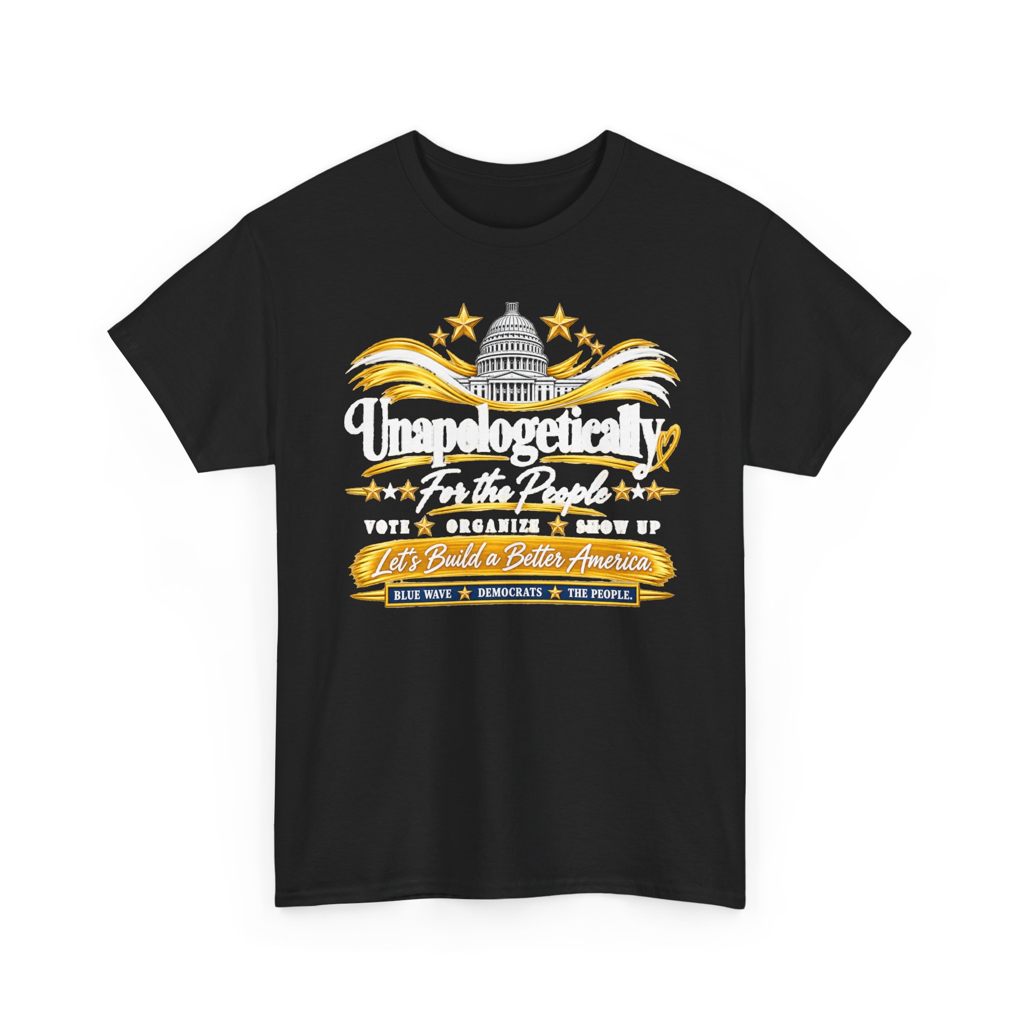 Unapologetically for the People T-Shirt – Minimalist Political Statement Tee - Image 8