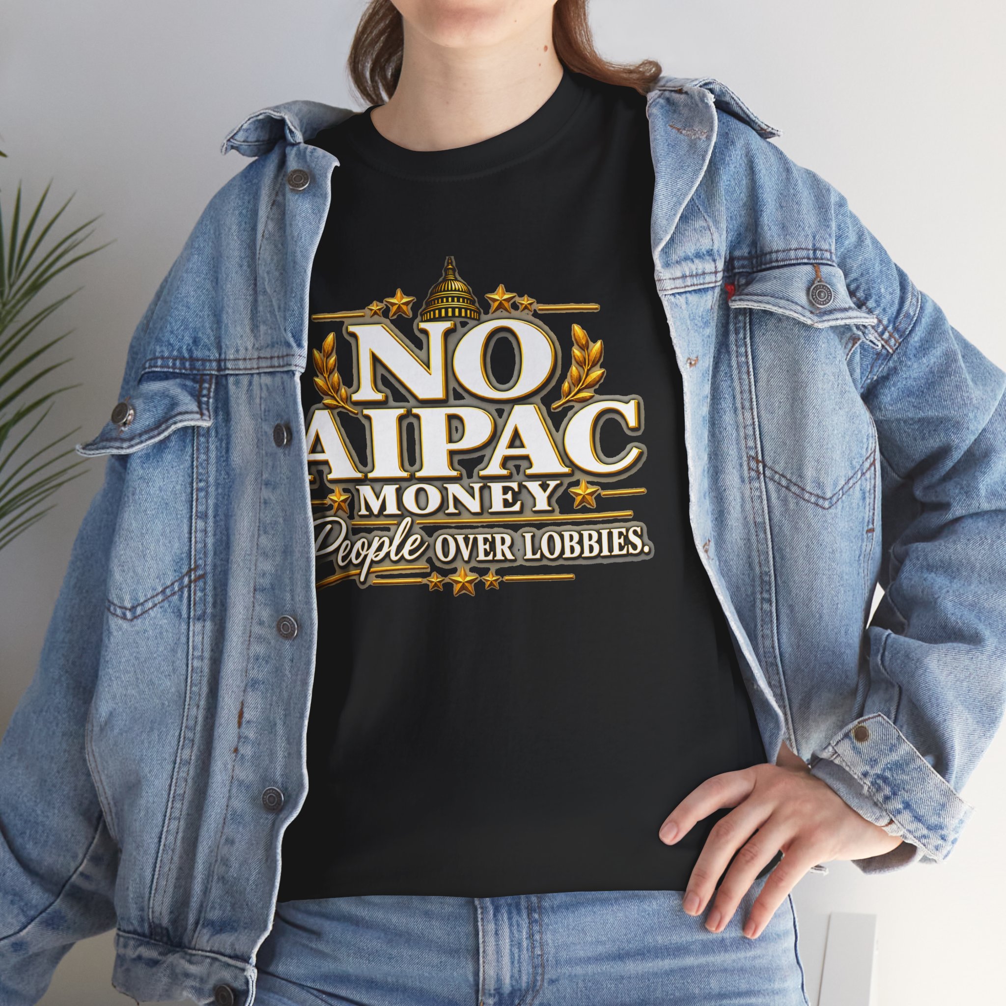 No AIPAC Money T-Shirt – People Over Lobbies - Image 6