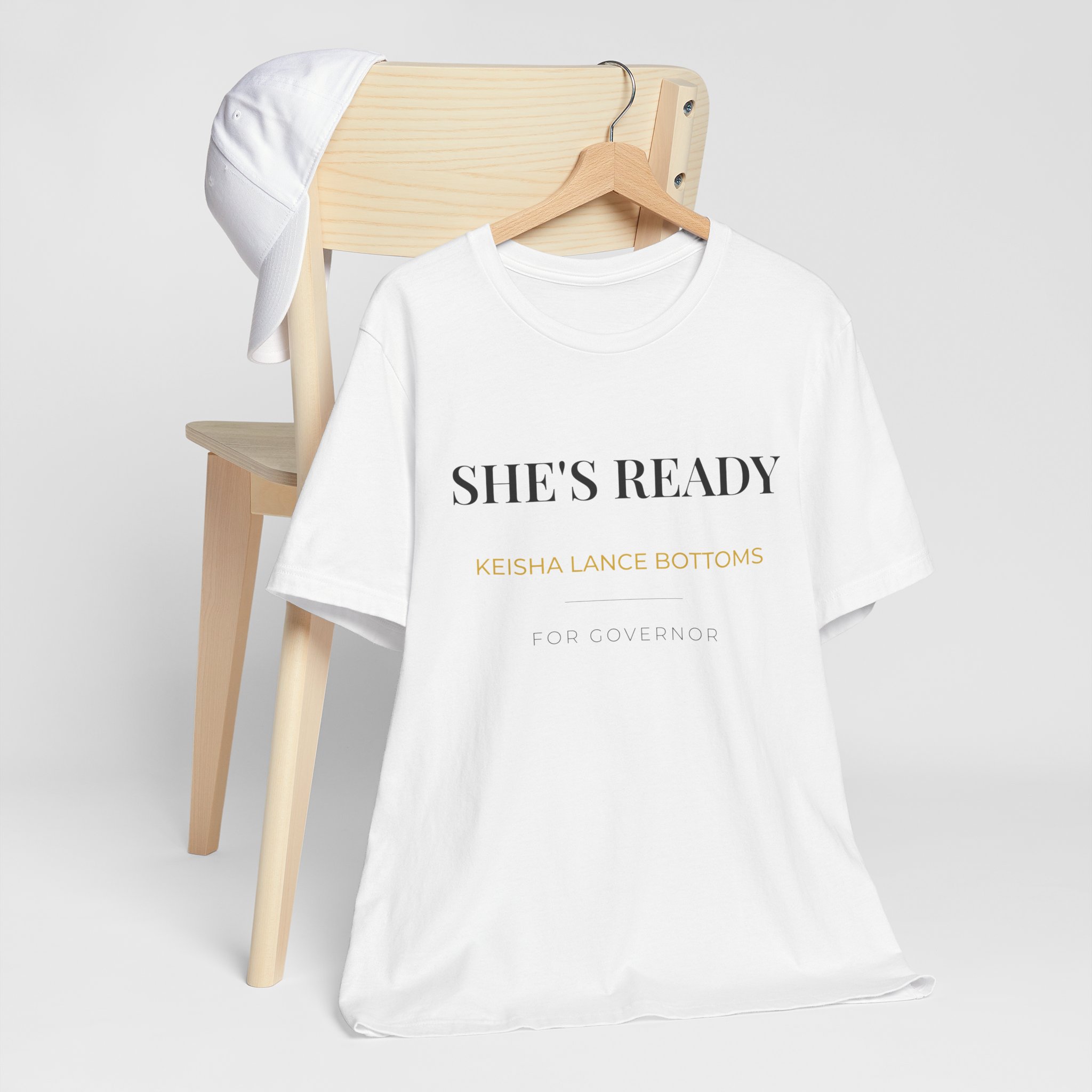 She's Ready | Keisha Lance Bottoms for Governor T-Shirt - Image 15