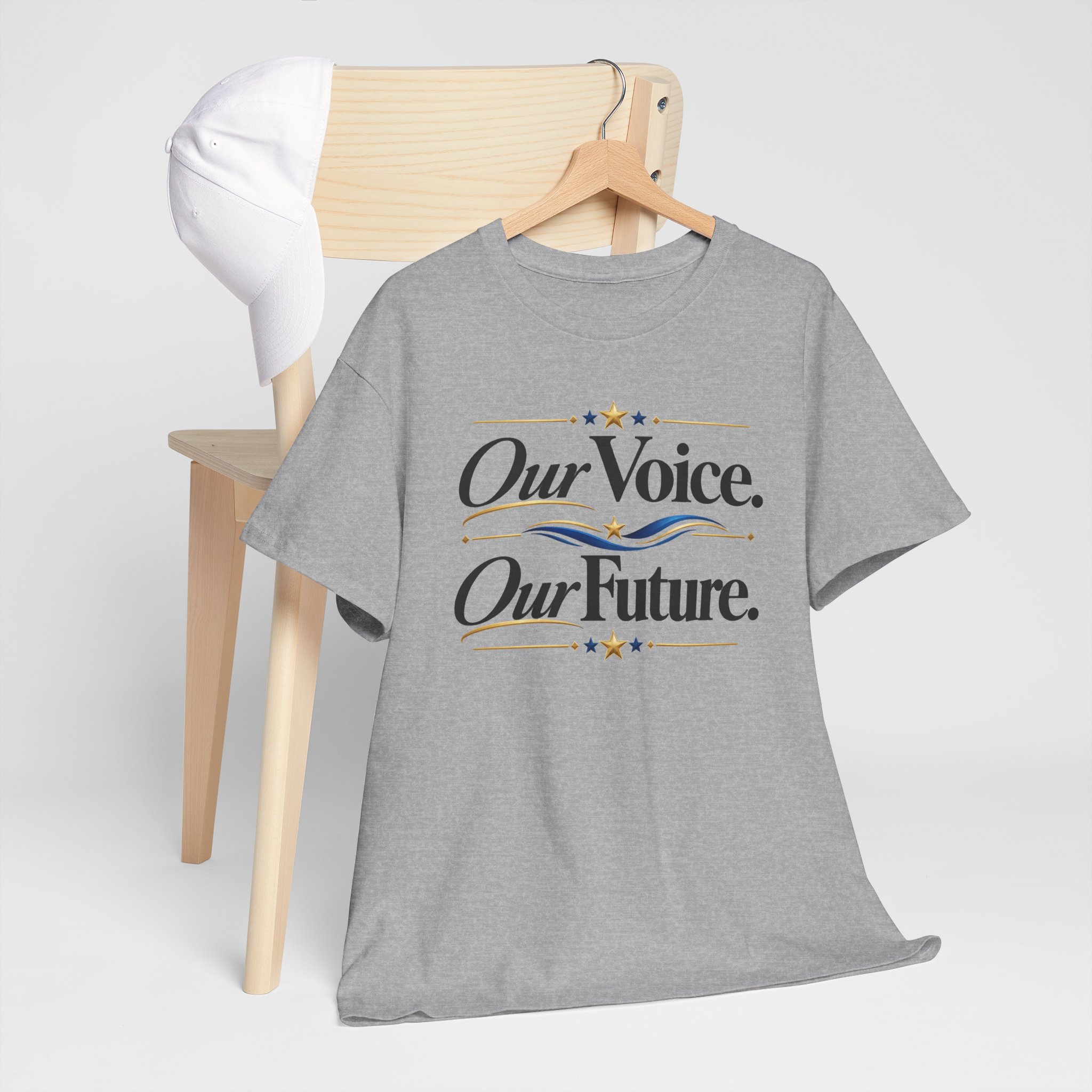Our Voice Our Future T-Shirt – Civic Statement Tee - Image 10