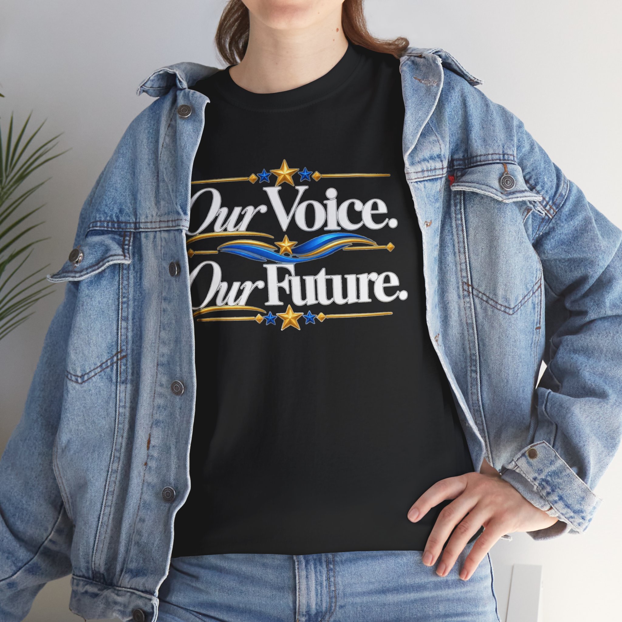 Our Voice Our Future T-Shirt – Civic Statement Tee - Image 6