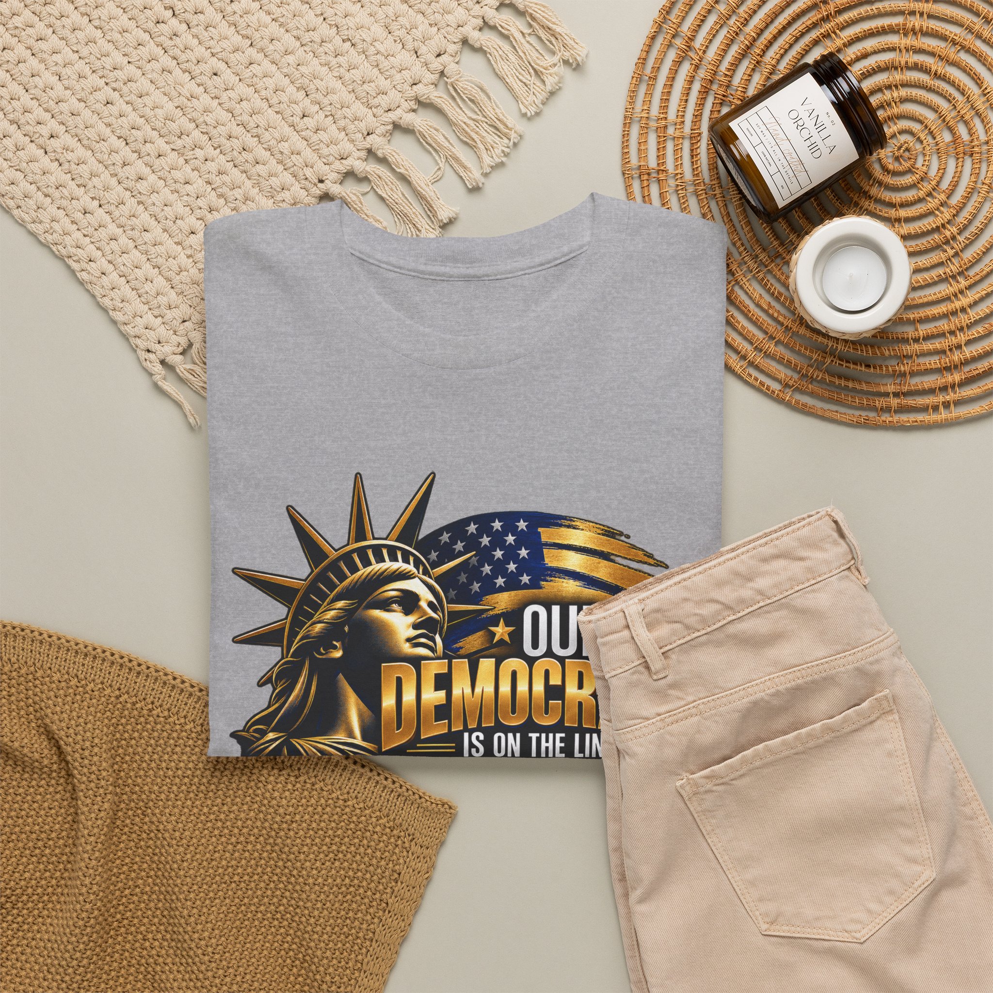 Our Democracy Is on the Line T-Shirt – Every Vote Counts - Image 5
