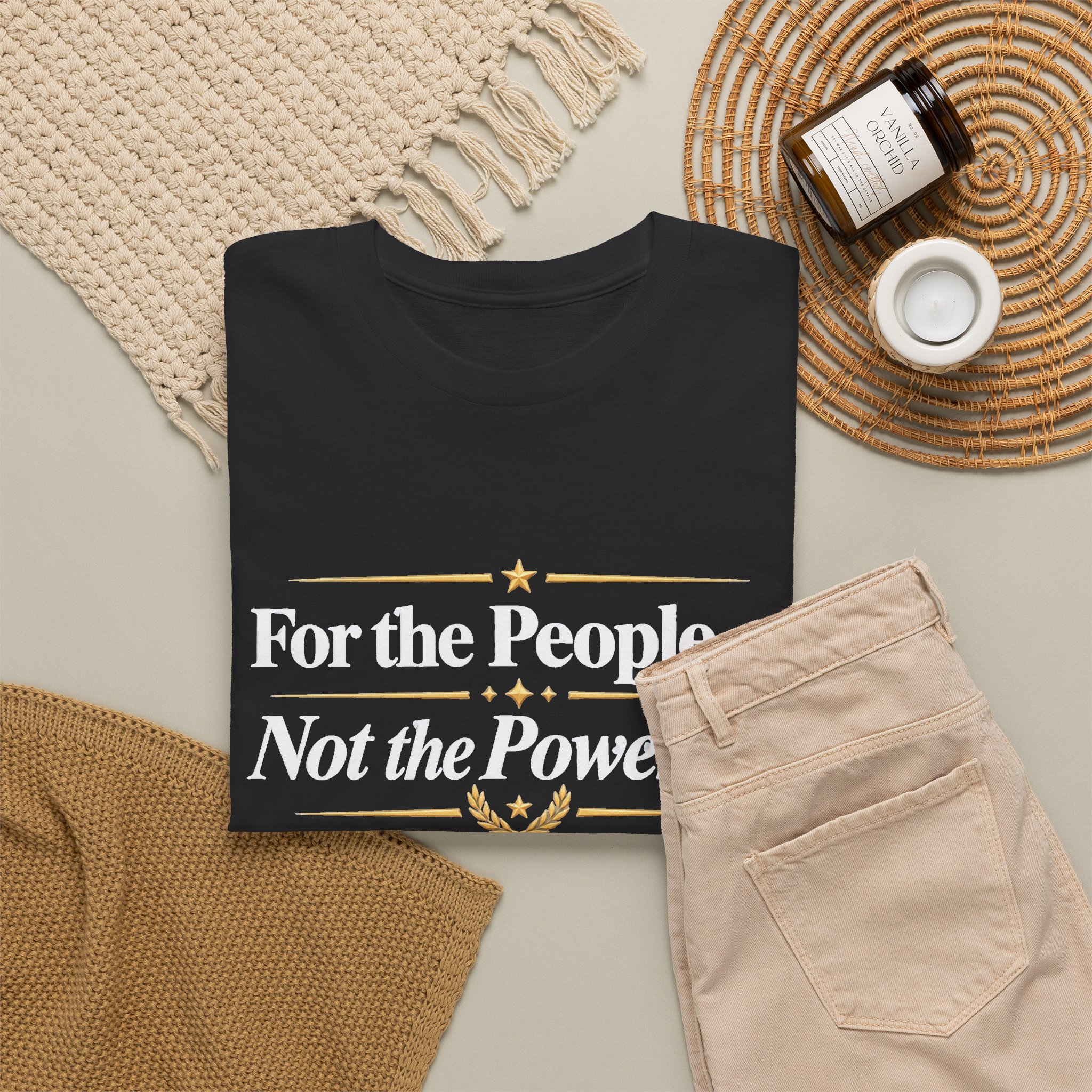 For the People – Not the Powerful T-Shirt | Political Statement Tee - Image 10